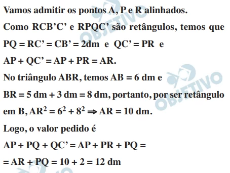 Questão 13 - FGV 2020