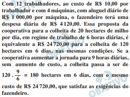 Questão 160 - Enem 2009 - Caderno Azul