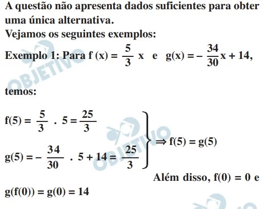 A Figura Mostra Os Gráficos De Duas Funções Polinomiais - FAMERP 2017 ...