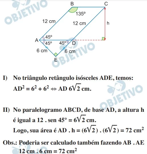 Na Figura Abcd é Um Paralelogramo E Abce é Um Trapézio Famerp 2021