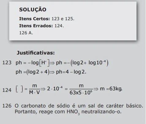 Resolução da Prova de Química - UnB 2019