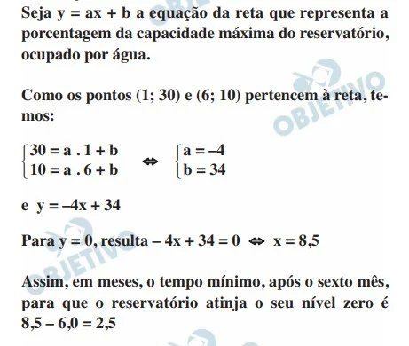 Resolução da Questão 158 - Enem 2016 - Caderno Azul