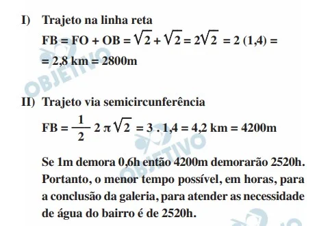 Resolução da Questão 166 - Enem 2016 - Caderno Azul