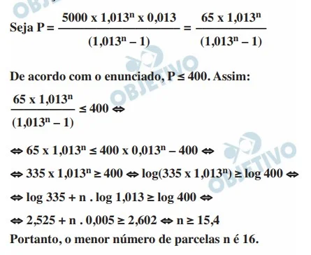 Resolução da Questão 137 - Enem 2017 - Caderno Azul