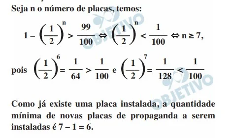 Resolução da Questão 159 - Enem 2019 - Caderno Azul