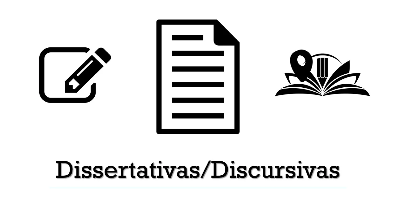 Dissertativas/Discursivas